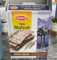 Mängden socker i thin whole wheat matzah