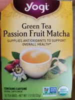 Mängden socker i Green Tea Passion Fruit Matcha