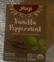 Mängden socker i Vanilla peppermint tea