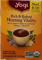 Mängden socker i Rich & Robust Morning Vitality