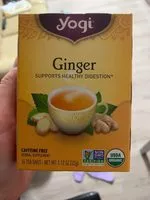 Mängden socker i Ginger Tea Bags