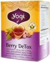 Mängden socker i Berry detox tea
