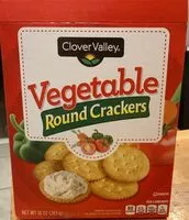 Mängden socker i Vegetable round crackers