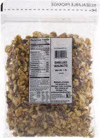 Mängden socker i Shelled Walnuts