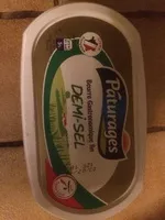 Mängden socker i Beurre demi-sel 80% mg