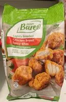 Mängden socker i Lightly Breaded Chicken Breast Spicy bites
