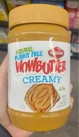 Mängden socker i Wowbutter creamy peanut butter