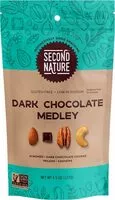Mängden socker i Dark chocolate medley trail mix healthy snack