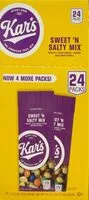 Mängden socker i Kars Sweet ‘n Salty Mix