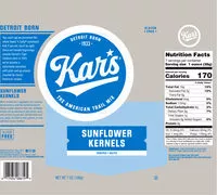 Mängden socker i Salted Sunflower Kernels Trail Mix, Salted Sunflower Kernels