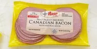 Mängden socker i Canadian Bacon