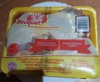 Mängden socker i Parties haute de la cuisse de poulet