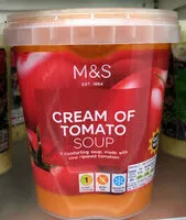 Mängden socker i Cream Of Tomato Soup