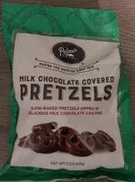 Mängden socker i Milk chocolate covered pretzels