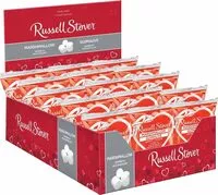 Mängden socker i Milk chocolate vanilla marshmallow heart bar