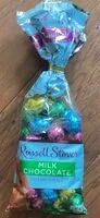 Mängden socker i Russel Stover Milk Chocolate Soild Eggs
