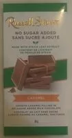 Mängden socker i Caramel No Sugar Added Milk Chocolate