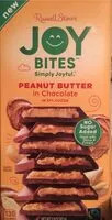 Mängden socker i Joy Bites Peanut butter in chocolate