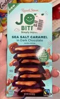 Mängden socker i Joy Bites Sea Salt Caramel in Dark Chocolate