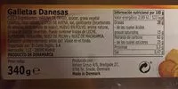 Mängden socker i Galletas