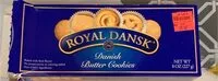 Mängden socker i Danish butter cookies