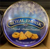 Mängden socker i Danish Butter Cookies