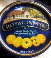 Mängden socker i Danish butter cookies