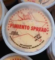 Mängden socker i Stars Pimento Spread