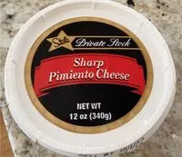 Mängden socker i Sharpe pimiento cheese