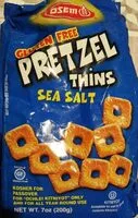 Mängden socker i Pretzel thins