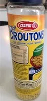 Mängden socker i Mini croutons