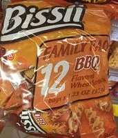 Mängden socker i Osem Bissli Wheat Party Snack Barbecue - 12 CT