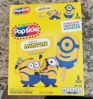 Mängden socker i Minions strawberry banana blue raspberry