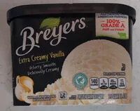 Mängden socker i Extra creamy vanilla ice cream