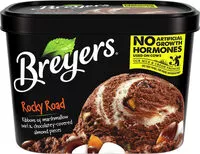 Mängden socker i Breyersrockyroadicecreamdessert
