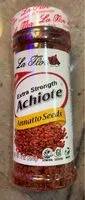 Mängden socker i Extra Strength Achiote