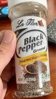 Mängden socker i Ground Black Pepper