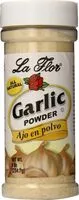 Mängden socker i Garlic powder