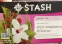 Mängden socker i Herbal tea wild raspberry hibiscus