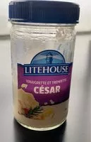 Mängden socker i Vinaigrette et trempette César