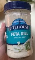 Mängden socker i Feta Dill Dressing & Dip