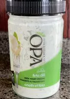 Mängden socker i Feta dill greek yogurt dressing