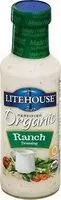 Mängden socker i Organic ranch dressing
