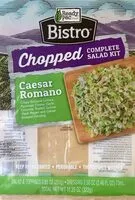 Mängden socker i Chopped Caesar Romano Salad kit