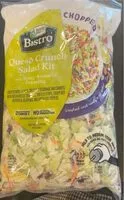 Mängden socker i Queso Crunch Salad Kit with Spicy Avocado Dressing