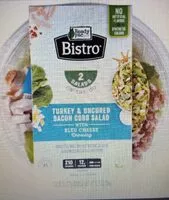 Mängden socker i Turkey and Uncures Bacon Cobb Salad