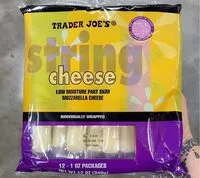 Mängden socker i String cheese