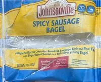 Mängden socker i Spicy sausage bagel