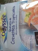 Mängden socker i Queues de crevettes tropicales