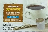 Mängden socker i Light Roast Vanilla Flavor Single Serve Coffee